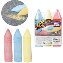 Toi Toys Sidewalk Chalk XXL Color 3pcs