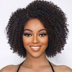 Shein Glueless 5 5 Lace Closure Wig Jerry Curly Side Density