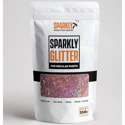 Sparkly Glitter - Glimmer til maling, Rosa Guld