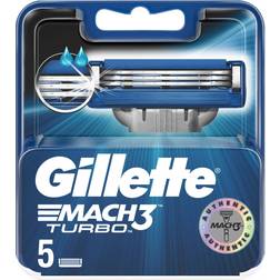 Gillette Barberblade Mach3 Turbo 5-pk
