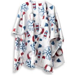 Lord Nelson Victory Gale Fleece Poncho - White