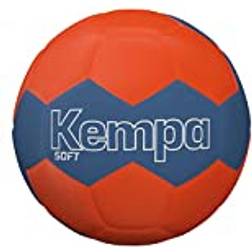 Kempa Leo Soft 2.0 - Ice Grey/Fluo Red
