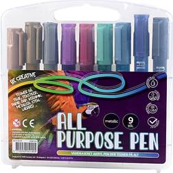 Parrot All Purpose pen metallic 9-pak