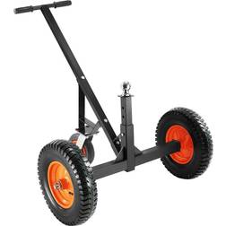 Vevor Adjustable Trailer Dolly 600-1000lbs Tongue Weight Capacity Carbon Steel Trailer Mover Black