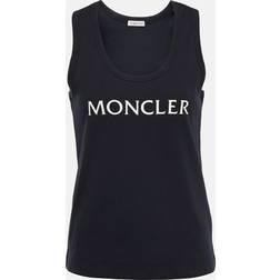 Moncler Logo Tank Top - Black