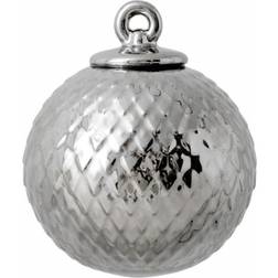 Lyngby Porcelain Rhombe Soft Silver Dekoration