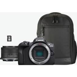 Canon EOS 2000D + EF-S 18-55mm IS II Lens + Backpack + SD Card