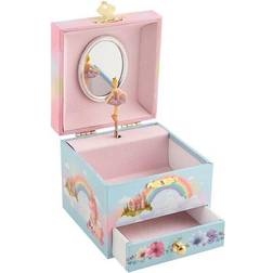 Goki Music Box Elf Melody Swan Lake Jewelry Box