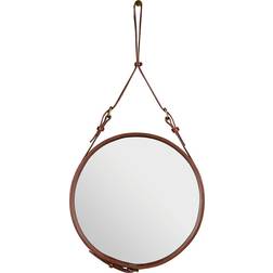 GUBI Adnet Circulaire Brown Vægspejl 45cm
