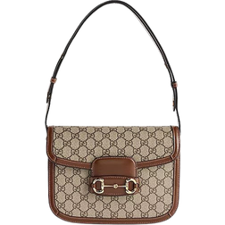 Gucci Horsebit 1955 Shoulder Bag - Beige/Ebony
