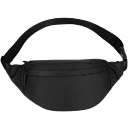 Shein Waterproof Nylon Material Front Zipper Bag for Men's Simple Casual Solid Colour Versatile Crossbody Bag