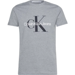 Calvin Klein Slim Monogramm- T-Shirt - Mid Grey Heather