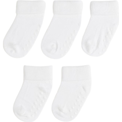 H&M Baby Non-Slip Socks 5-pack - White
