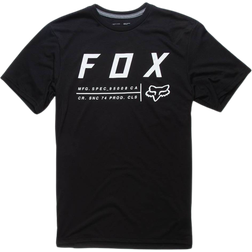 Fox T-Shirt Non Stop SS Tech, Sort