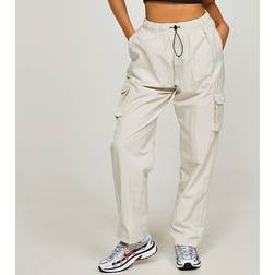 Nike Women's Sportswear Essential High Rise Woven Cargo Pants - Light Orewood Brown/Sail