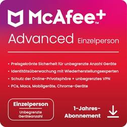 McAfee Plus Advanced Individual Download & Produktschlüssel