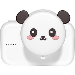 MTP Products Cute Zoo Dual-Lens Børn Digitalkamera med 32GB Hukommelseskort 20MP Panda