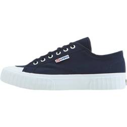 Superga 2630 Stripe Blue, Female, Sko, Sneakers, Blå