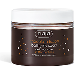 Ziaja chocolate fusion bath jelly soap 260ml