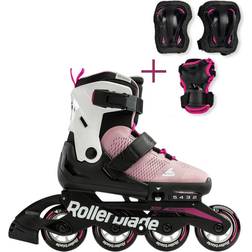 Rollerblade Microblade + Skate Shield - Pink/White