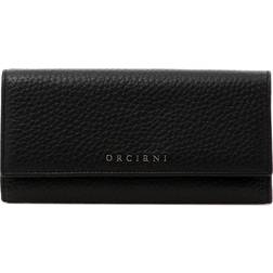 ORCIANI Continental Wallet - Black