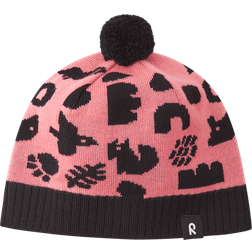 Reima Kid's Beanie The Pattern - Pink Coral