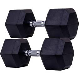 Core Sæt af 2 Hexagon håndvægtene 2-50 kg