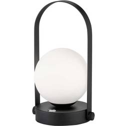 Wofi Genk Black/White Bordlampe 25.5cm