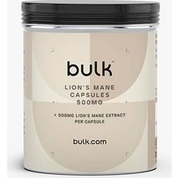 Bulk Lion’s Mane Capsules 500mg 90 stk