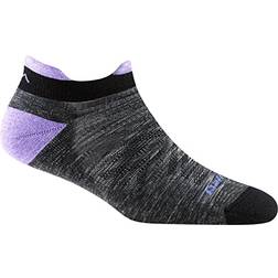 Darn Tough Run No Show Tab Ultra-Lightweight Sock with Cushion Women's Space Gray