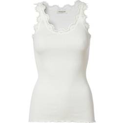 Rosemunde Iconic Silk Top - New White