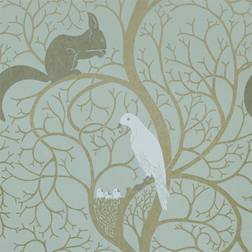 Sanderson Squirrel & Dove Eggshell/Ivory DVIWSQ103