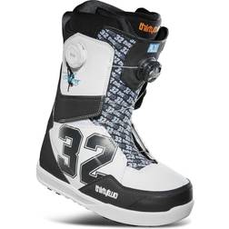 ThirtyTwo Lashed Double Boa x Powell Snowboard Boots White/black