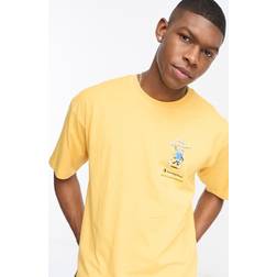 Champion Rochester Good Vibes Print T-shirt - Amber Yellow
