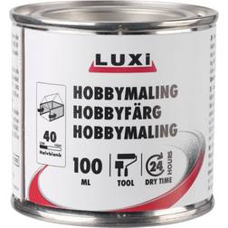 Hobbymaling sort 100 ml Luxi