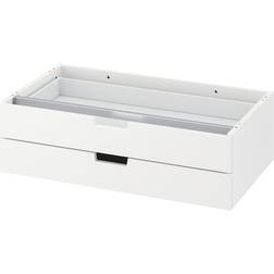 Ikea Modular dresser with 2 drawers Kommode 80x23cm