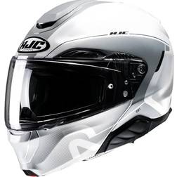 HJC RPHA Combust White Grey Mc10 Modular Helmets White