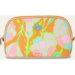 Oilily Colette Cosmetic Bag - Carnation/Sudan Brown