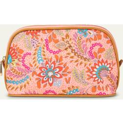 Oilily Colette Cosmetic Bag - Ruby/Peach Amber
