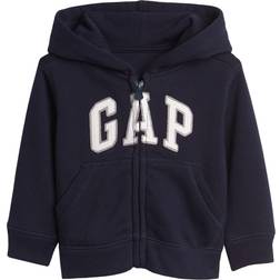 GAP Baby Boy's Playtime Favorites Logo Full Zip Hoodie Sweatshirt - Blue Galaxy