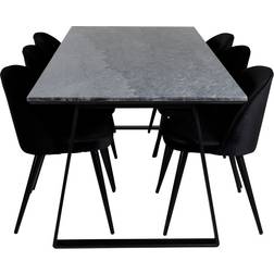 EstelleBLBL spisebordssæt Bordgruppe 200x90cm