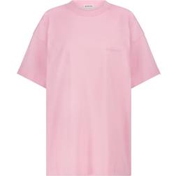 Balenciaga Oversized cotton T-shirt pink