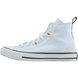 Converse Chuck Taylor All Star White/egret/black, Female, Sko, Sneakers, Hvid