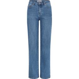 Soft Rebels Willa Midwaist Wide Jeans True Blå-XS