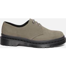 Dr. Martens 1461 Milled Nubuck Wp Grey Lace-Up Shoes