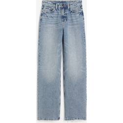 H&M Wide Ultra High Jeans - Denim Blue