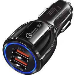MTP Products Quick Charge 3.0 30W Fast Car Charger