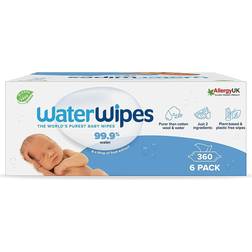 WaterWipes Original Plastic Free Baby Wipes 360pcs