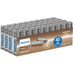 Philips LR6A40F/10 Alkaline AA 40-pack