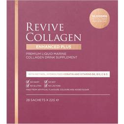 Revive Collagen Enhanced Plus Premium Liquid Marine Collagen Drink 28 stk